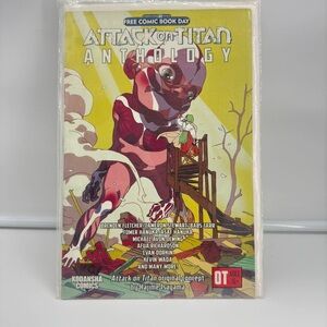 Attack on Titan Anthology-Free Comic Book Day (Kodansha USA 2016) Like New